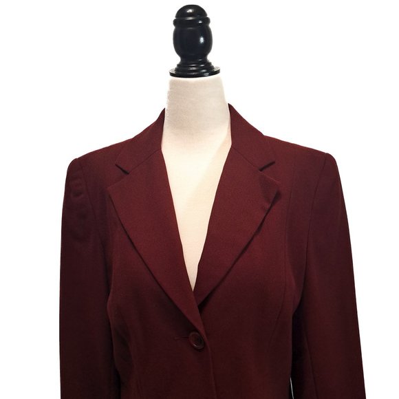 Pure Virgin Wool Women's Blazer Vintage 90's - Picture 1 of 5